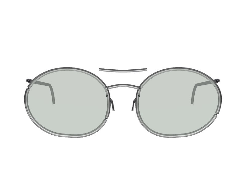 Sample aviator from the front